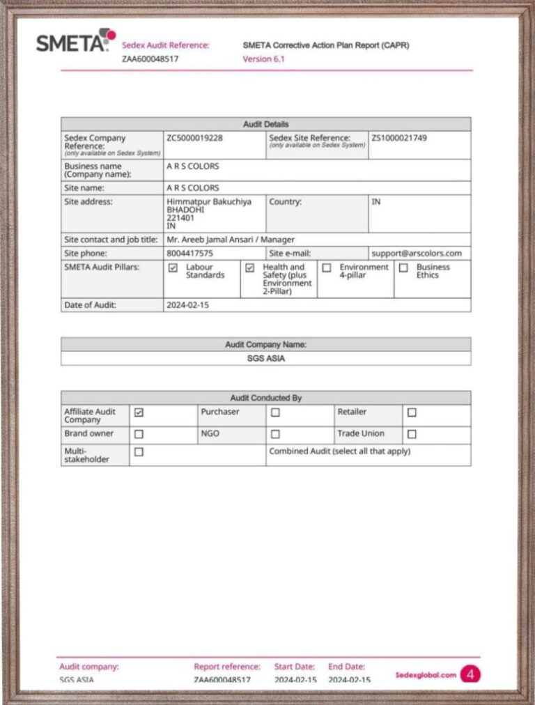 smeta certifications