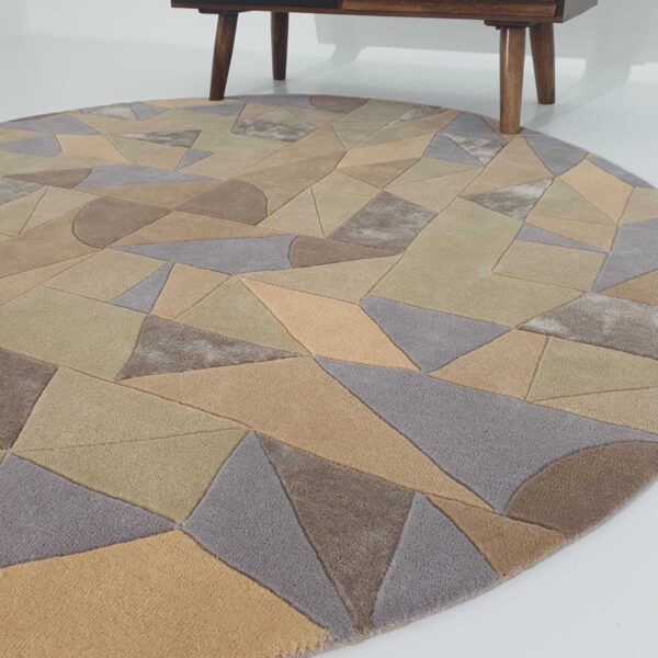 Handmade shaped rug Dubai,Artisanal curved rug UAE,Custom-shaped wool carpet Sculptural handmade floor art,Unique rugs for Dubai homes,Designer rugs UAE Eco-friendly rugs Dubai Organic-shaped area rugs Boho modern interior décor,Luxury rug delivery in UAE