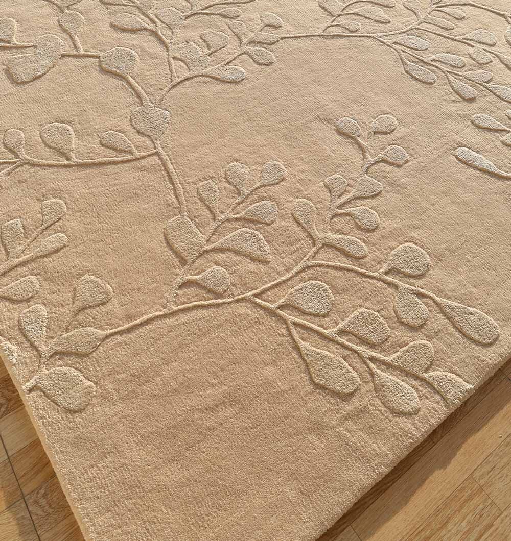 Premium custom-designed rug by Ramsha Carpets featuring intricate craftsmanship and personalized color schemes for luxury interiors.