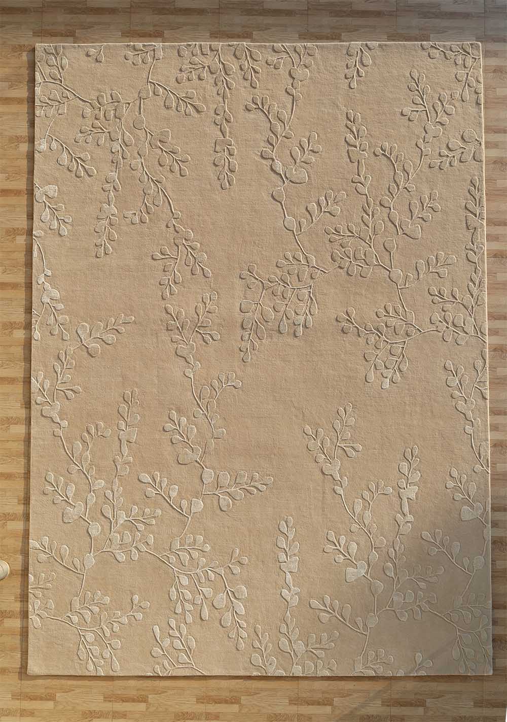 Premium custom-designed rug by Ramsha Carpets featuring intricate craftsmanship and personalized color schemes for luxury interiors.