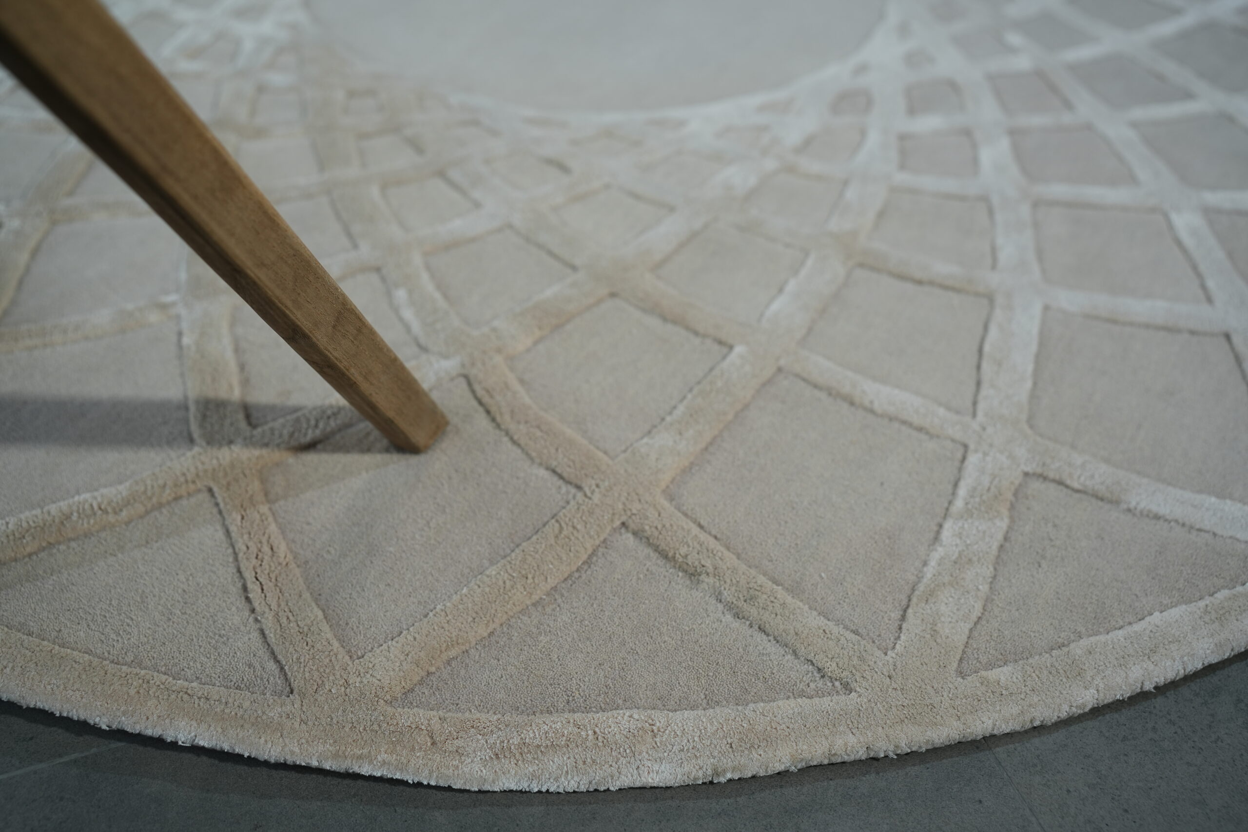 Custom carpet flooring in a modern office environment, for rug care