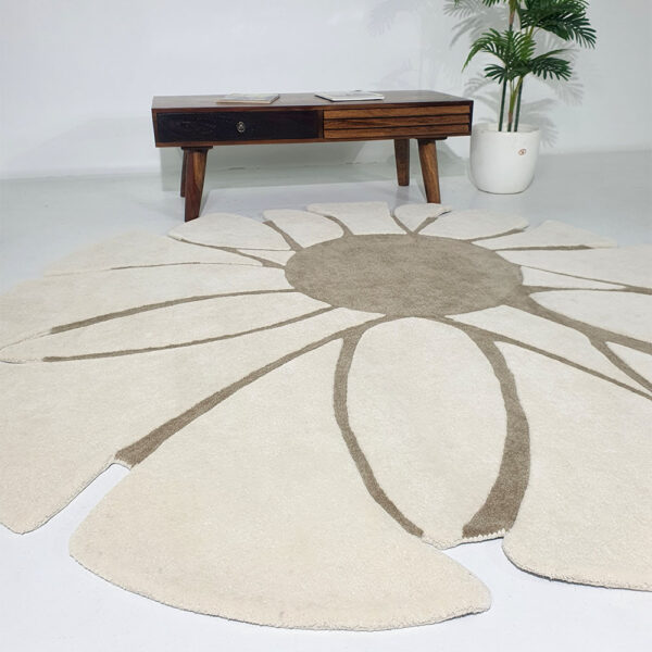 Designer rugs UAE,Eco-friendly rugs Dubai,Boho modern interior décor,Luxury rug delivery in UAE,Custom-shaped wool carpet,Artisanal rugs UAE, Statement rugs for villas,Boho handmade rugs